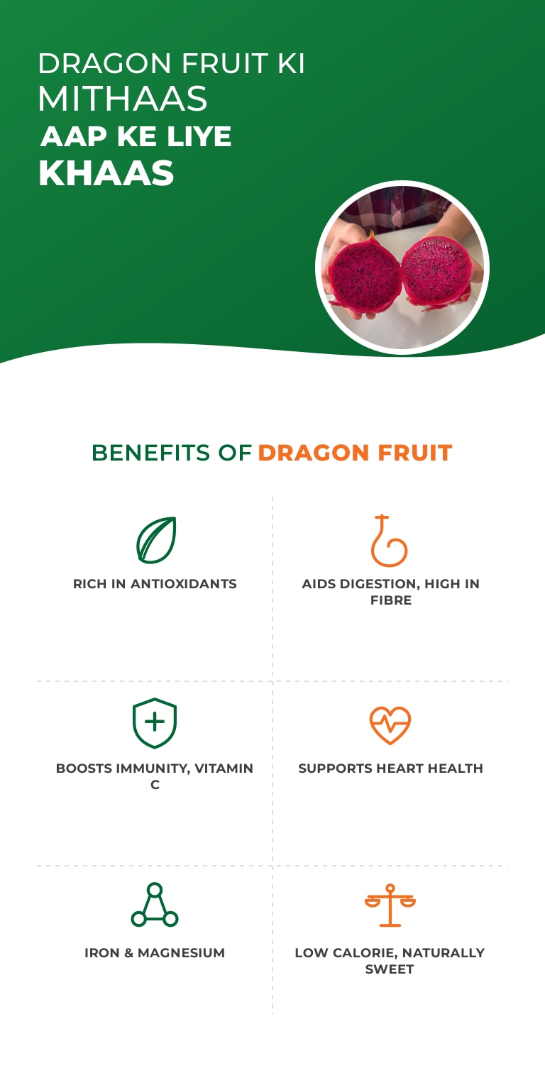 Health benefits of dragon fruit