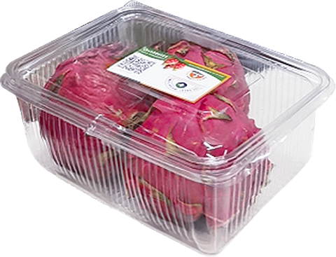 Half dozen box of fresh dragon fruit